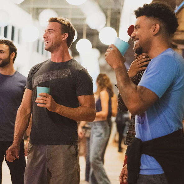 16oz Insulated Stackable Tumbler with Lids | 14 Pack | The Ultimate Beer Pong Set