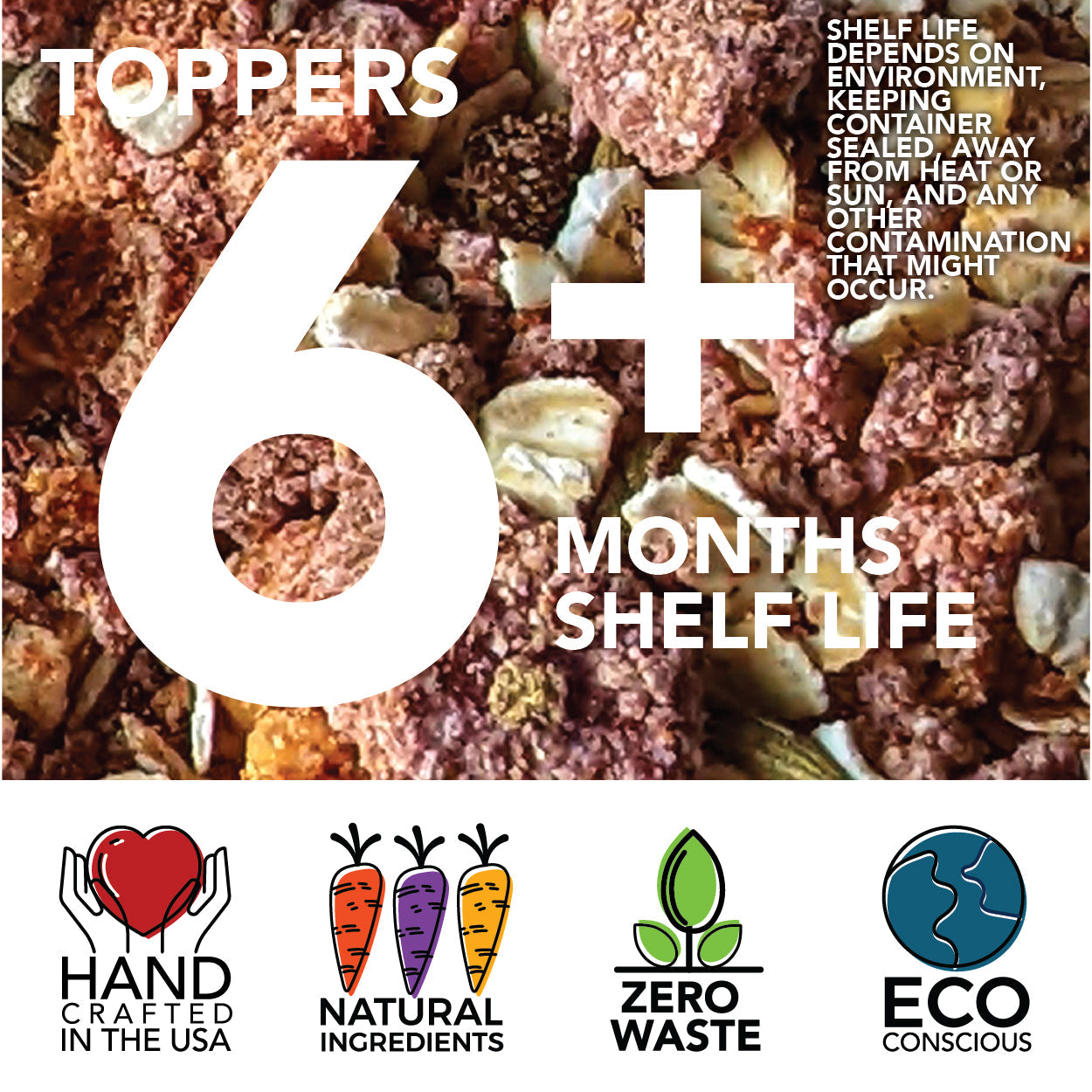 Chester's lions mane dog food topper for brain and age support | NATURAL DOG TREATS