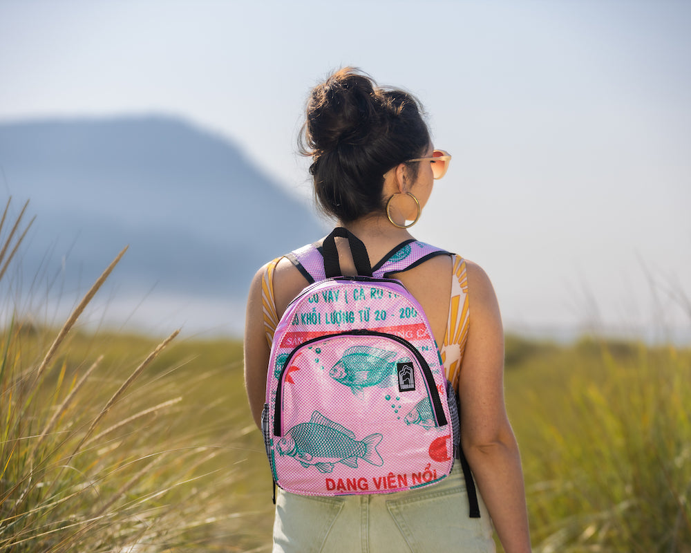Backpack made from Recycled Plastic Bottles
