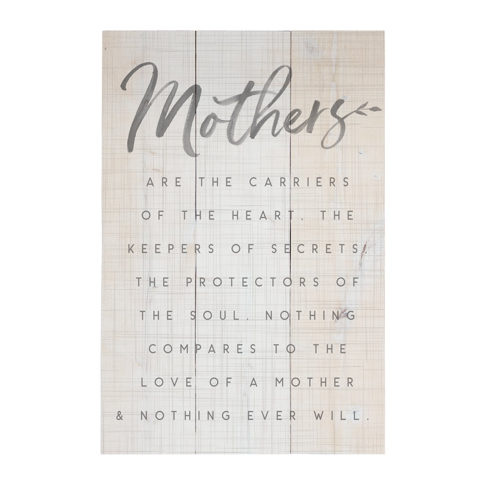Mothers Are Carriers