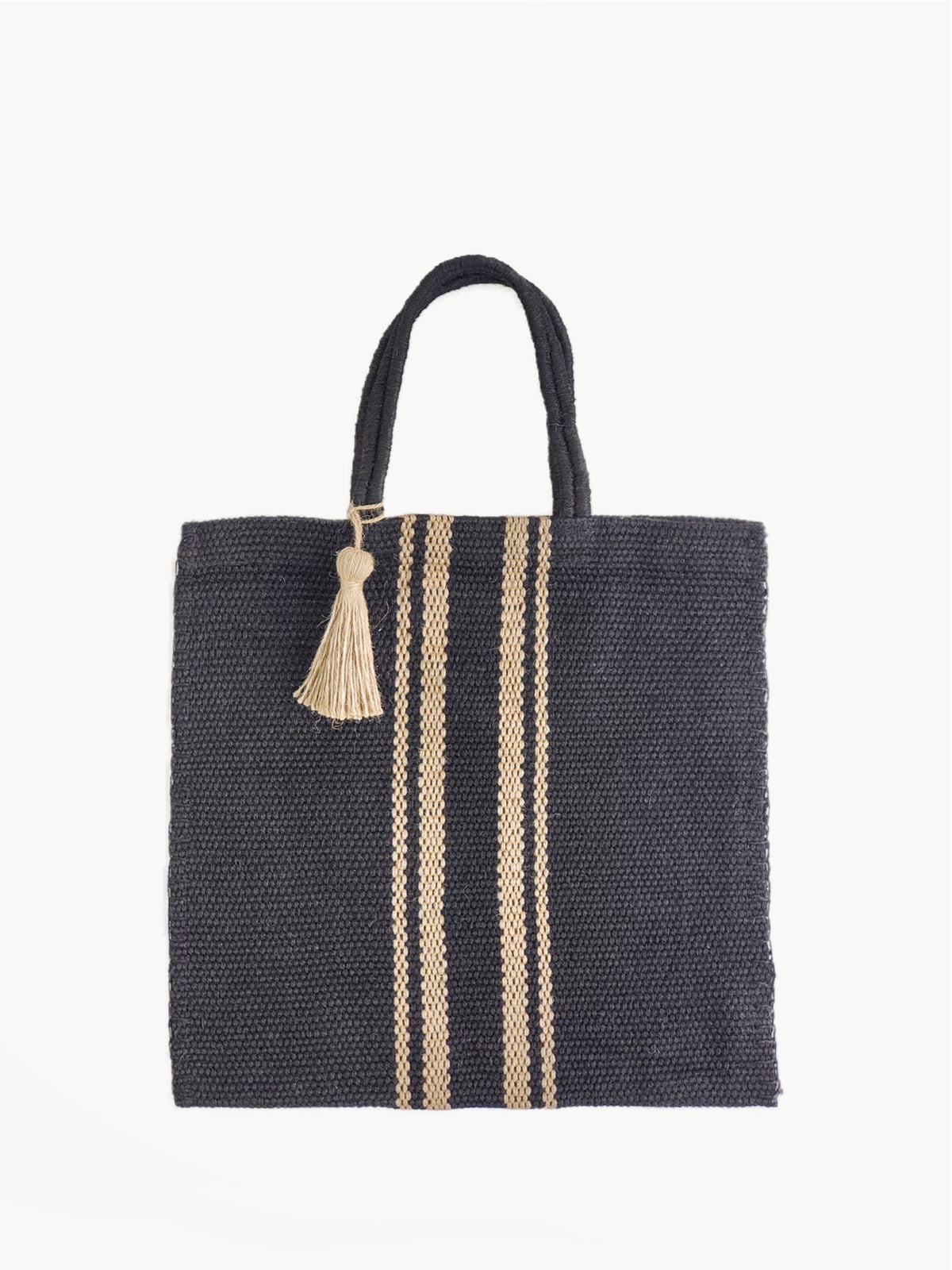 Sustainably Handmade Tote Bag | Black