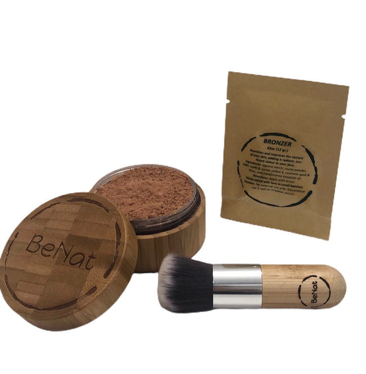 Bronzer Loose Powder Set with Natural Antioxidant