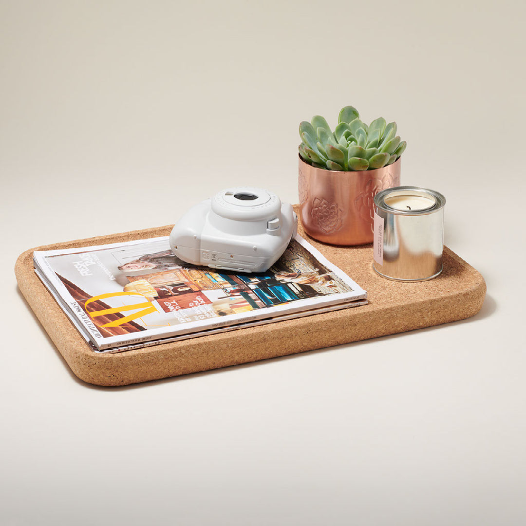 Eco-Friendly Home Cork Tray