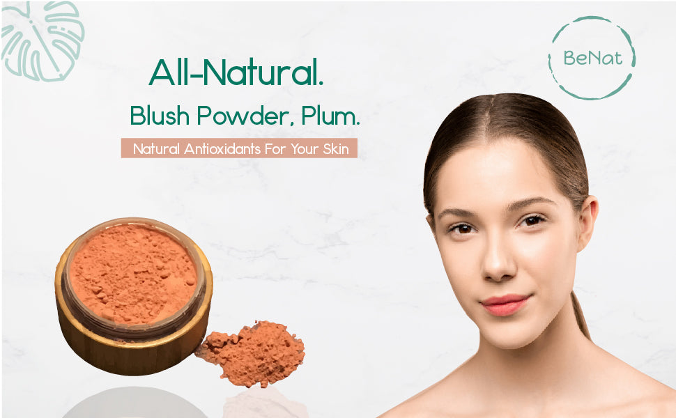 Blush Loose Powder Set with Natural Antioxidants