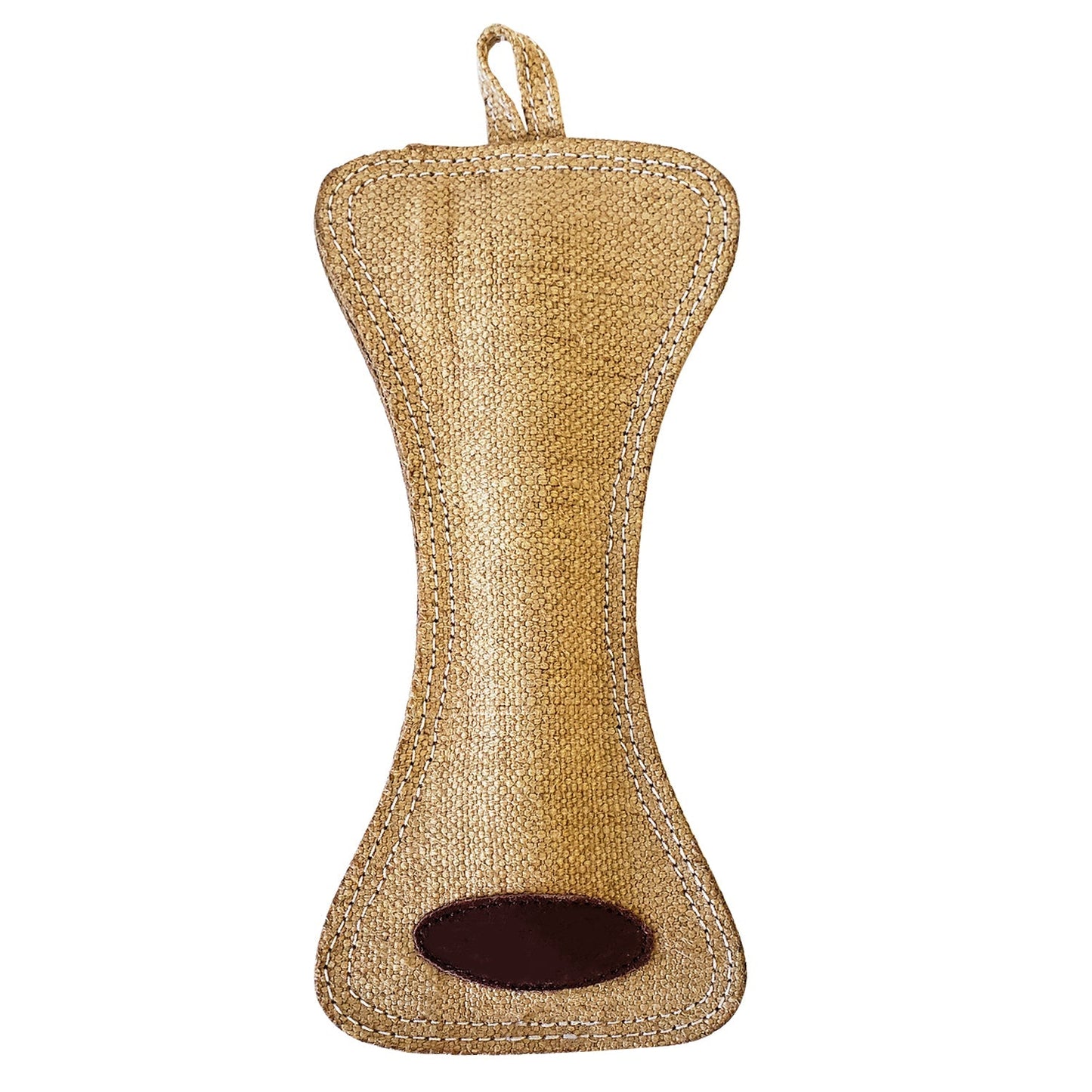 Eco-Friendly Rustic Dinner Jute Bone Dog Chew Toy