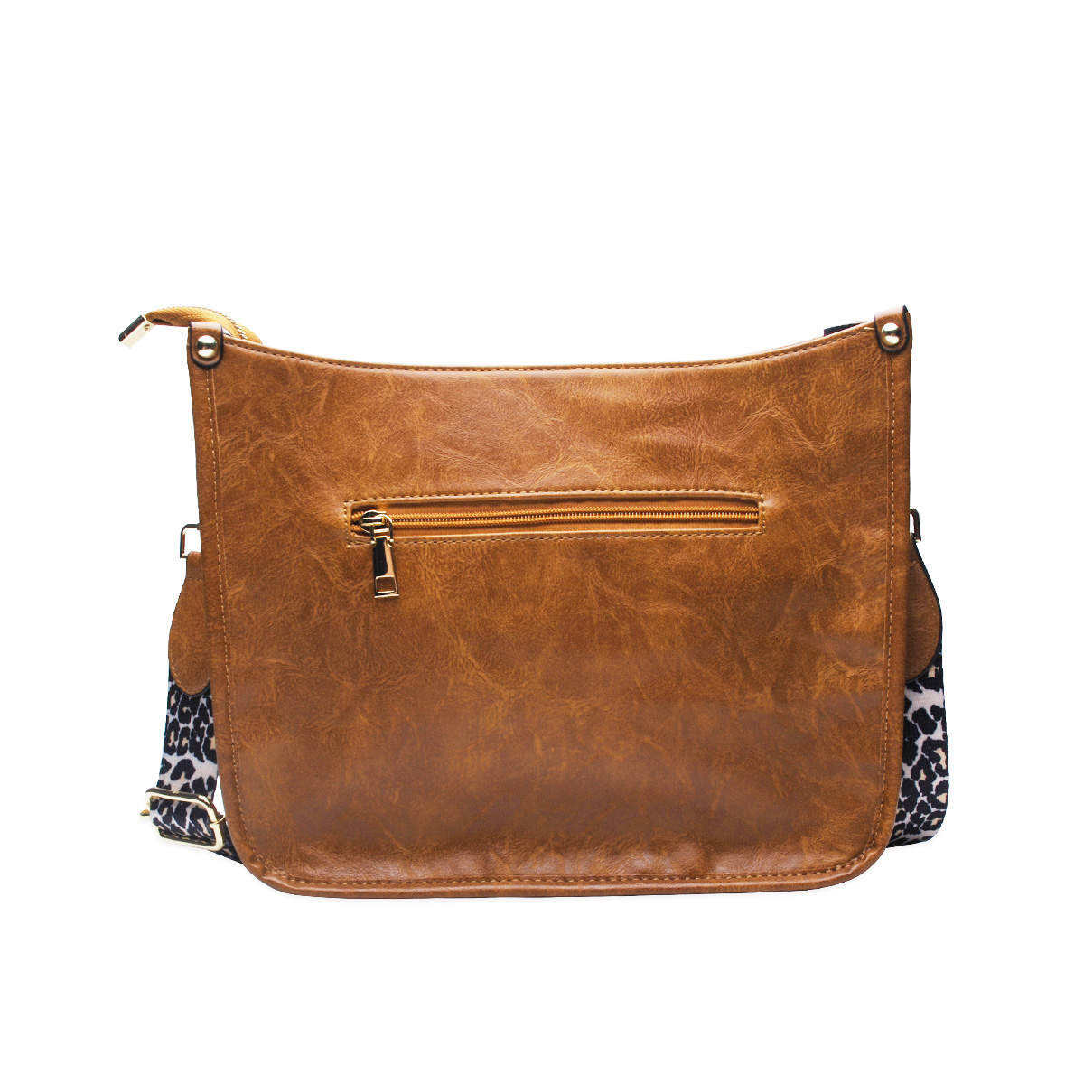 Vegan Leather Crossbody Bag