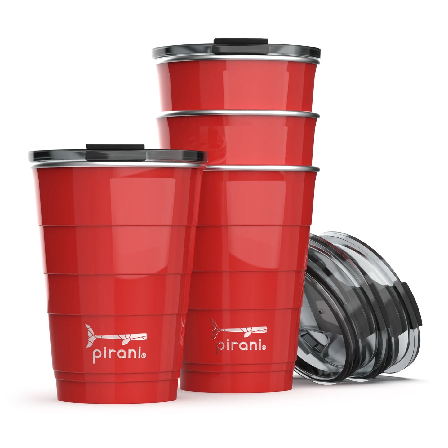 Insulated Stackable Tumblers  The Big Family Set -(8 Pack)
