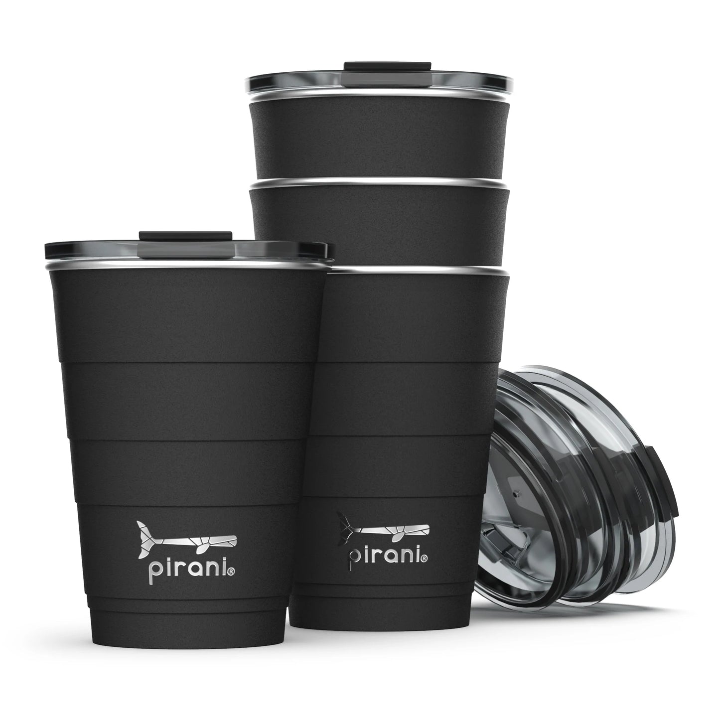 Insulated Stackable Tumblers  The Big Family Set -(8 Pack)