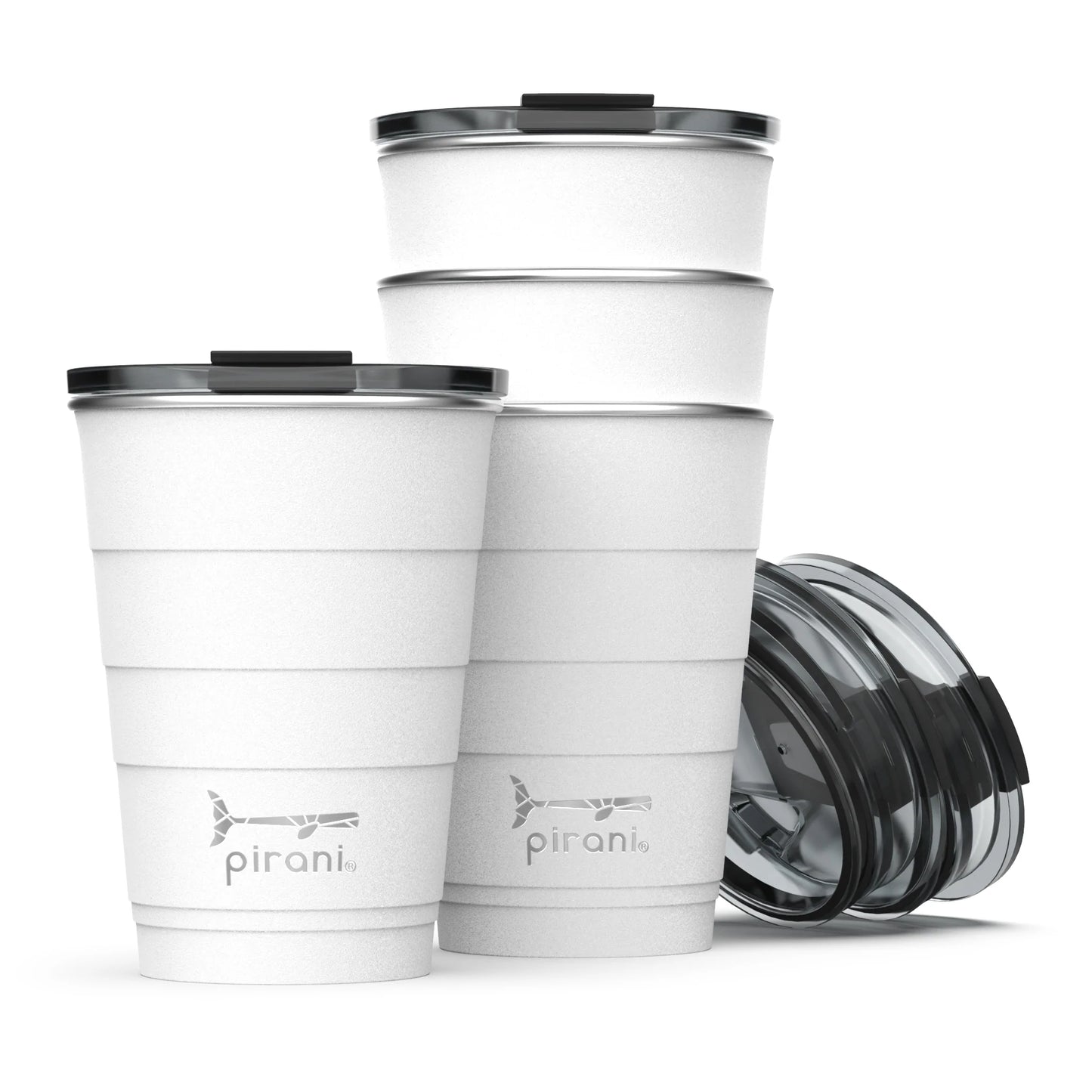 Insulated Stackable Tumblers  The Big Family Set -(8 Pack)