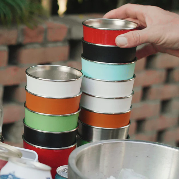Insulated Stackable Tumblers  The Big Family Set -(8 Pack)