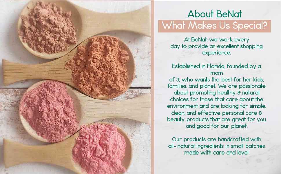 Blush Loose Powder Set with Natural Antioxidants