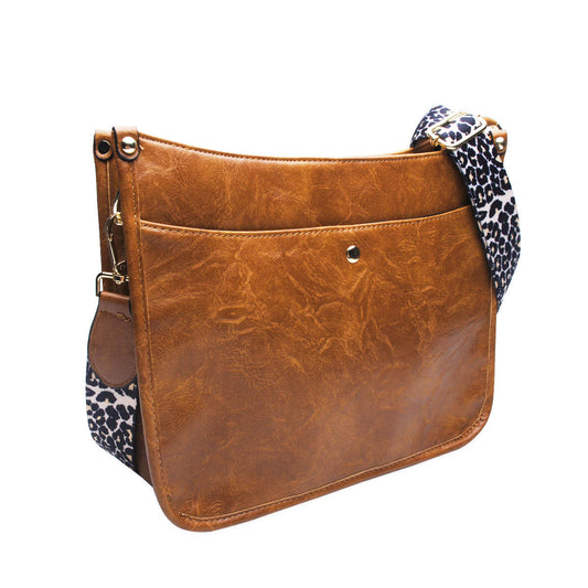 Vegan Leather Crossbody Bag