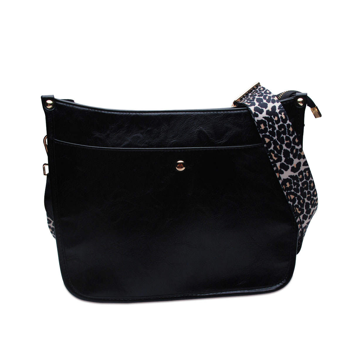 Vegan Leather Crossbody Bag