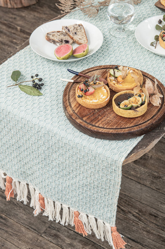 Diamond Naidi Blue Table Runner (Medium)